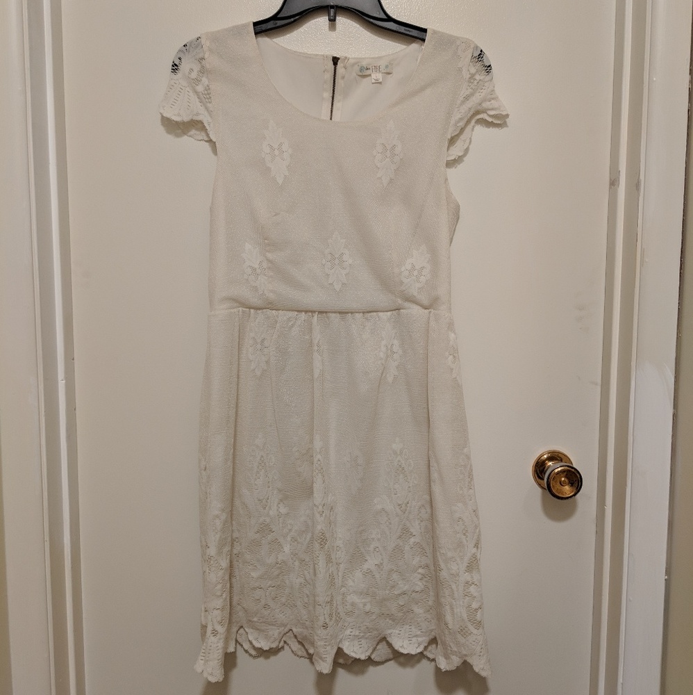 White Lace Dress
